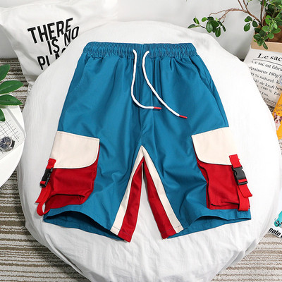 Férfi sportnadrág fekete és kék színben