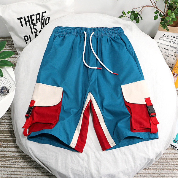 Férfi sportnadrág fekete és kék színben