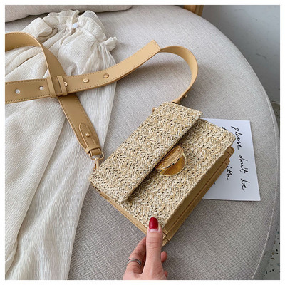 HIT modern női táska fém rögzítéssel, két színben