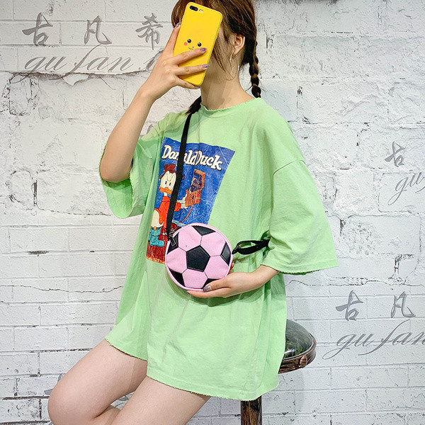 Modern női táska kerek formában, többféle színben