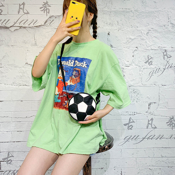 Modern női táska kerek formában, többféle színben