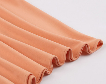 Rochie moderna de dama cu broderie si bretele