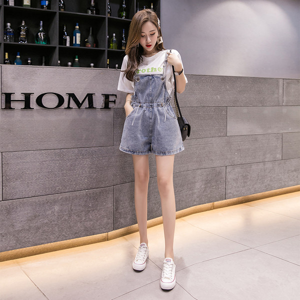 Μοντέρνες φόρμες  τζιν με ελαστική μέση σε μπλε χρώμα