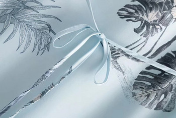 Egyenes női ruha pántokkal, kék és virágmintás színben