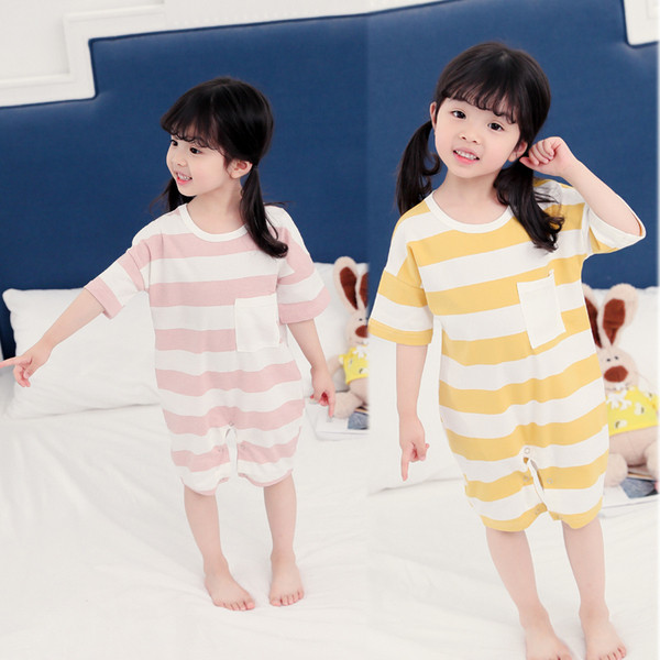 Gyermek pizsama három színben zsebbel fiúknak és lányoknak