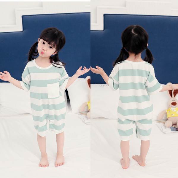 Gyermek pizsama három színben zsebbel fiúknak és lányoknak