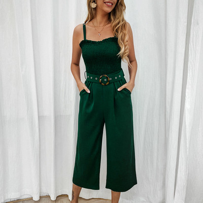 Stílusos női overál övvel, három színben