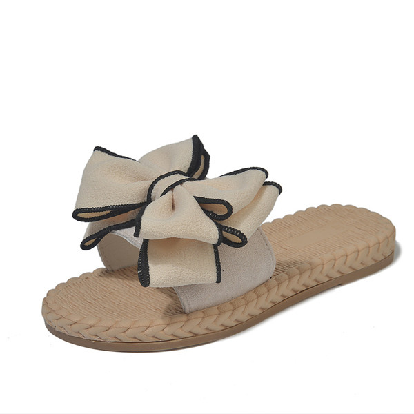 Papuci casual dama cu panglica in doua culori