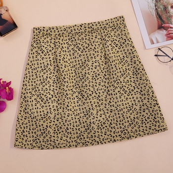 Aktuális női szoknya leopárd mintával több színben