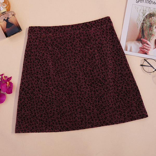 Aktuális női szoknya leopárd mintával több színben