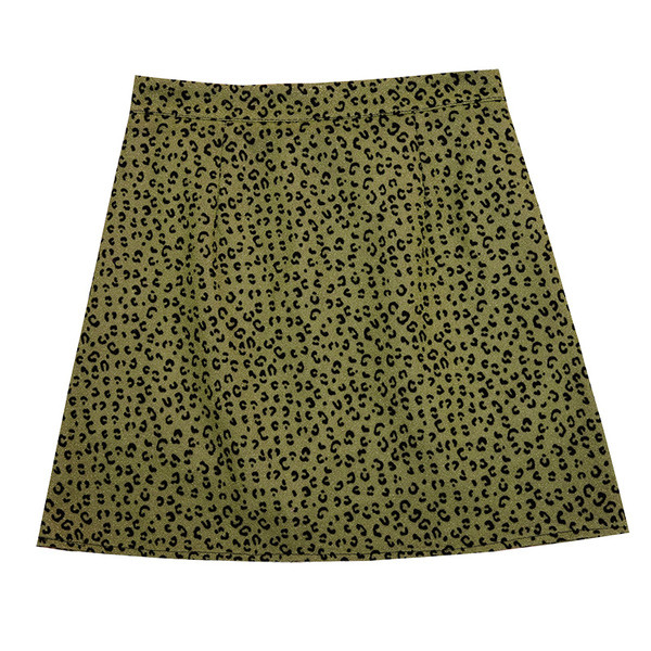 Aktuális női szoknya leopárd mintával több színben