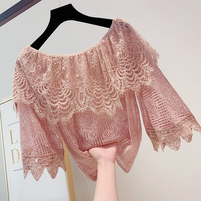 Bluza de dama eleganta din dantela in mai multe culori