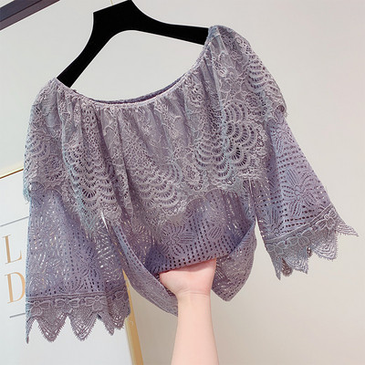 Bluza de dama eleganta din dantela in mai multe culori