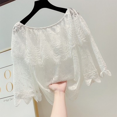 Bluza de dama eleganta din dantela in mai multe culori