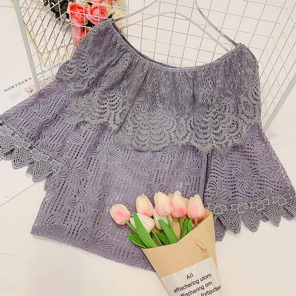 Bluza de dama eleganta din dantela in mai multe culori