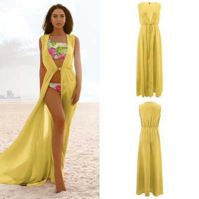 Μοντέρνο μακρύ μοντέλο παρεό με συνδέσμους σε διάφορα χρώματα