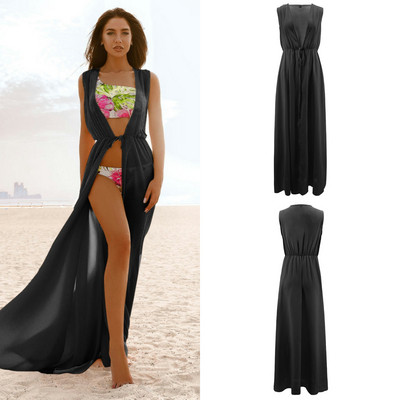 Μοντέρνο μακρύ μοντέλο παρεό με συνδέσμους σε διάφορα χρώματα