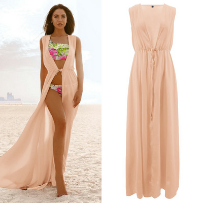 Μοντέρνο μακρύ μοντέλο παρεό με συνδέσμους σε διάφορα χρώματα