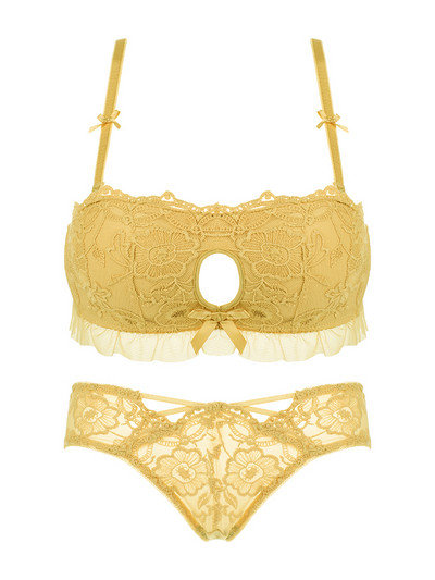 Lenjerie intimă de damă din dantelă în trei culori