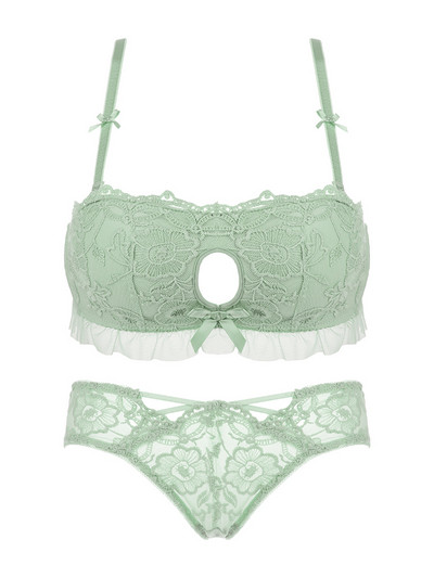 Lenjerie intimă de damă din dantelă în trei culori