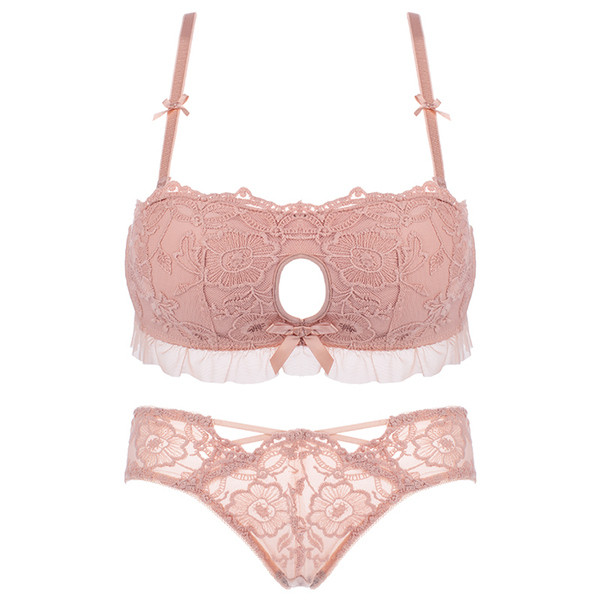 Lenjerie intimă de damă din dantelă în trei culori