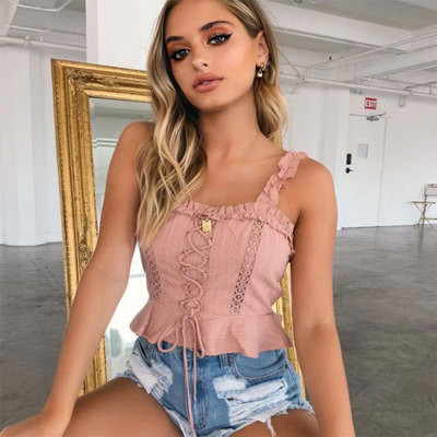 Három színben megkötős női felső