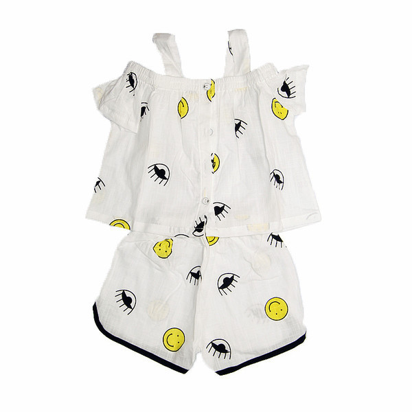 Modern gyerekkészlet fehér színben - lányoknak