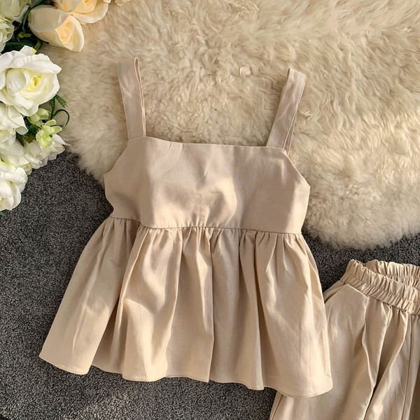 Set de maiouri și pantaloni pentru femei, de ultimă generație, în trei culori