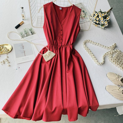 Rochie casual dama croiala in sapte culori