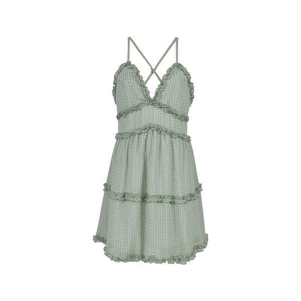 Rochie moderna de dama cu bretele incrucisate in mai multe culori