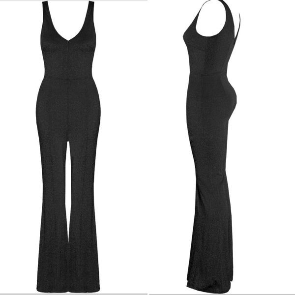 Fényes hatású, elegáns női overall, három színben