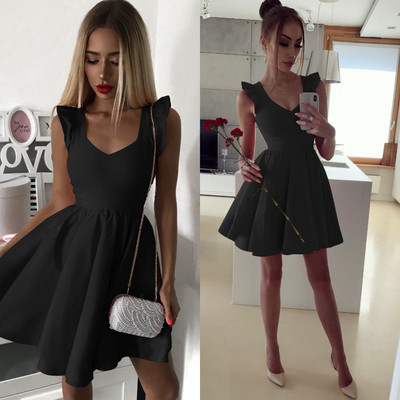 Model elegant de rochie de dama in patru culori