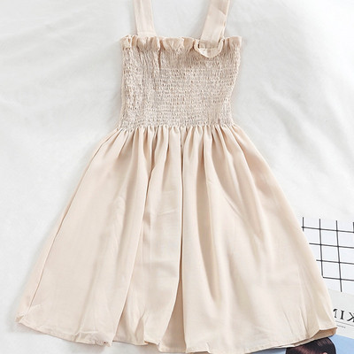 Rochie de vara moderna de dama cu bretele late in mai multe culori