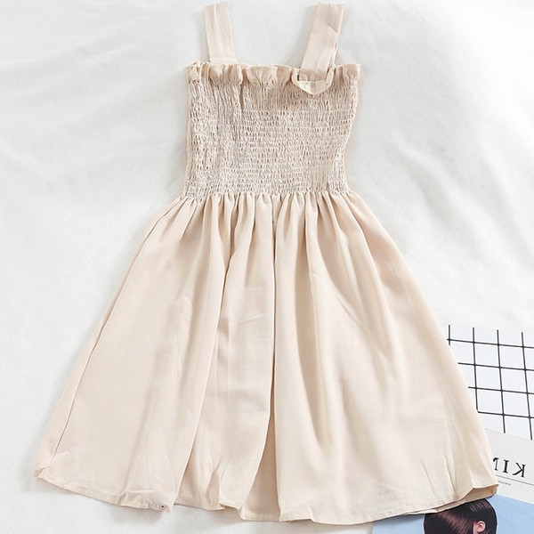 Rochie de vara moderna de dama cu bretele late in mai multe culori