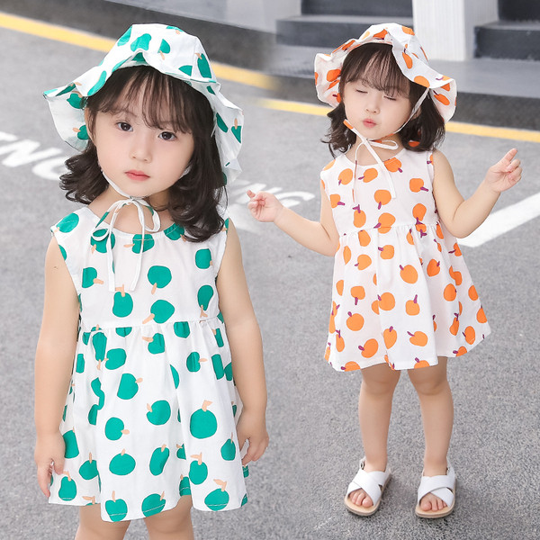 Gyermek modern ruha szabású modell két színben