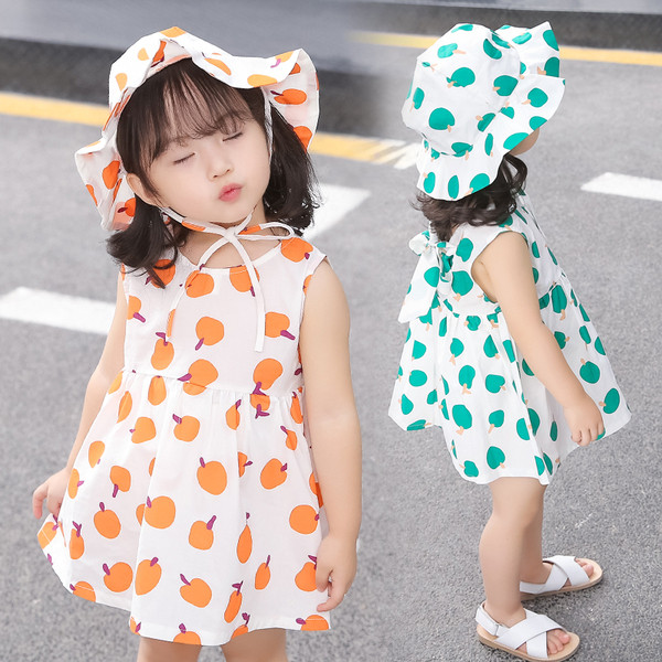 Gyermek modern ruha szabású modell két színben