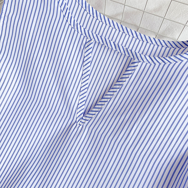 Rochie casual de dama cu dantela albastra