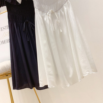 Női nyári ruha fehér és fekete színben