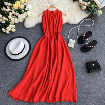 Stílusos női ruha - hosszú modell több színben