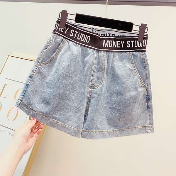 Kék színű, elasztikus női farmer