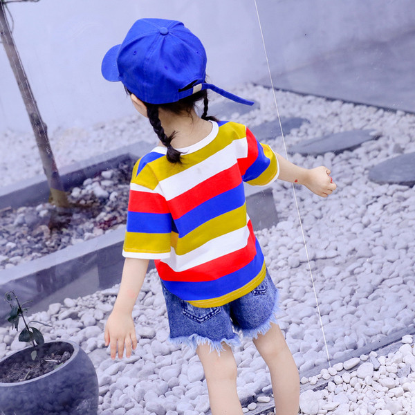 Alkalmi gyerek póló rátéttel lányoknak