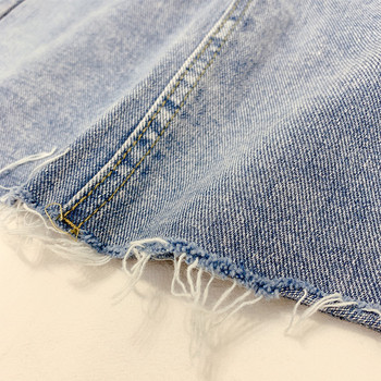 Női farmerszoknya zsebekkel, két színben