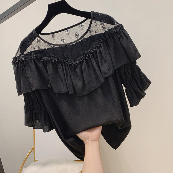 Női blúz 3/4 ujjal, három színben