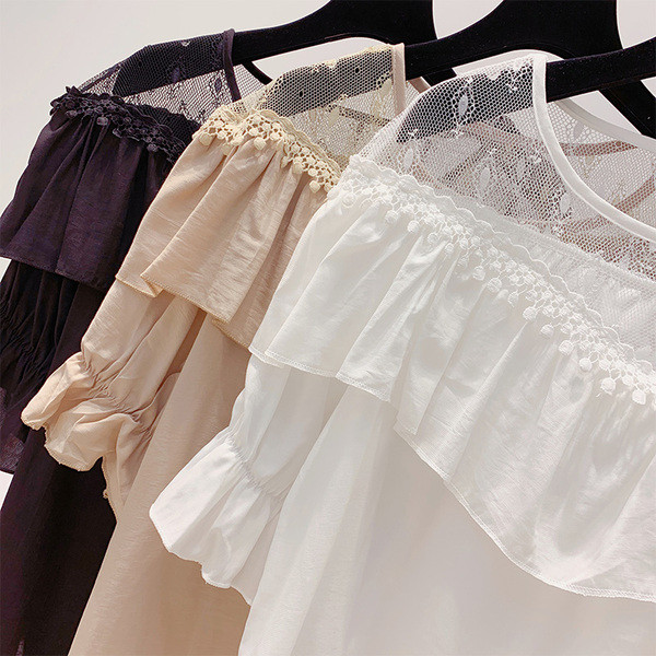 Női blúz 3/4 ujjal, három színben