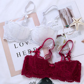 Női csipke intim szett három színben két részben