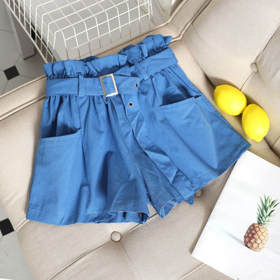 Női rövidnadrág széles modell különböző színekben