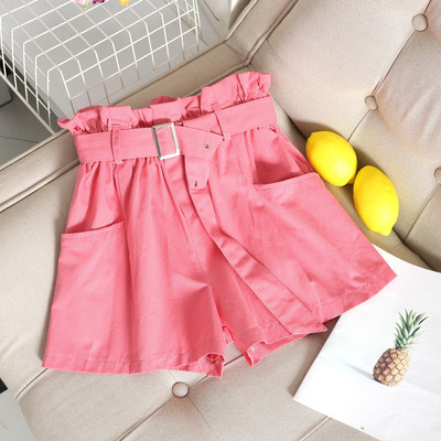 Női rövidnadrág széles modell különböző színekben