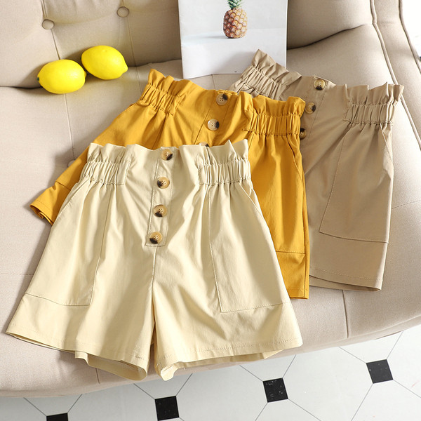 Stílusos női nadrág magas derékkal, öt színben