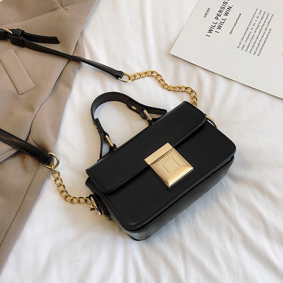 Geanta de dama eleganta cu inchidere metalica in mai multe culori