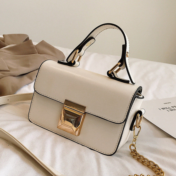 Geanta de dama eleganta cu inchidere metalica in mai multe culori